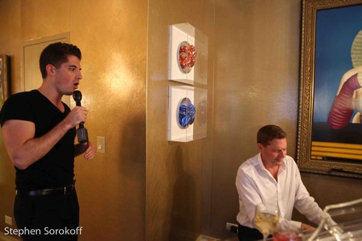Photo Coverage: New York Pops Musical Silent Auction Item Raises Money For Pops/Ed Programs  Image