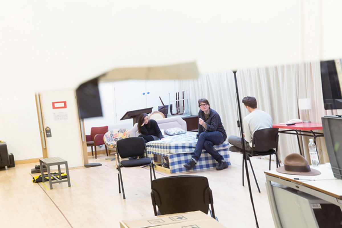 Caoilfhionn Dunne, James Macdonald and Jack Farthing at 