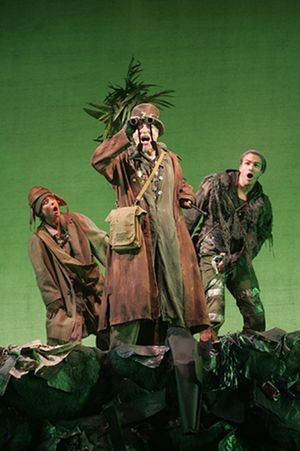 Michelle Aravena, Tony Sheldon and Caesar Samayoa Photo