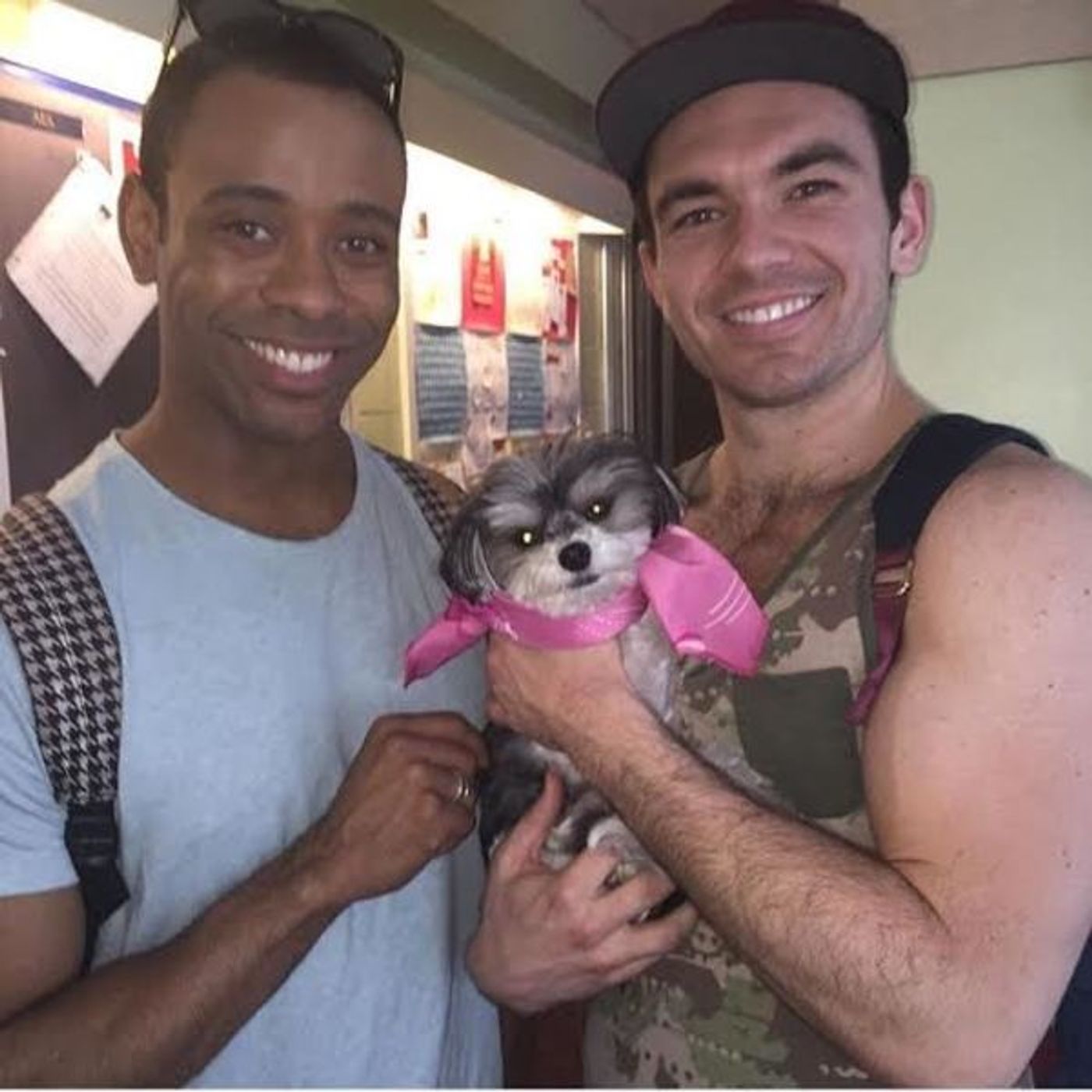 Photo Flash: Tinkerbelle the Dog Visits Cast of ANASTASIA at Hartford Stage Photo Flash: Tinkerbelle the Dog Visits Cast of ANASTASIA at Hartford Stage Image
