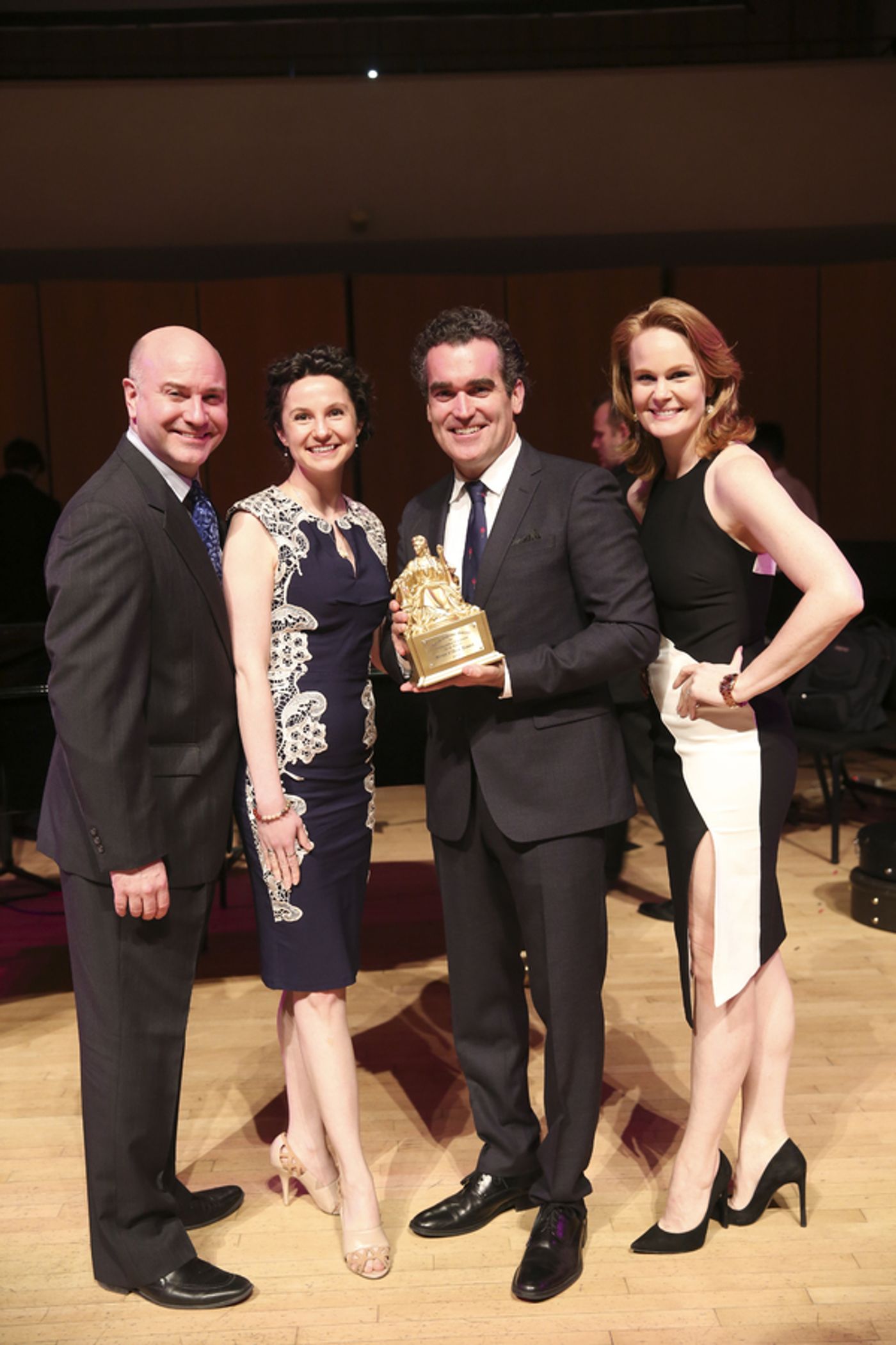 Photo Flash: Tony Nominee Brian D'Arcy James Honored at Sarah Siddons Society Awards  Image