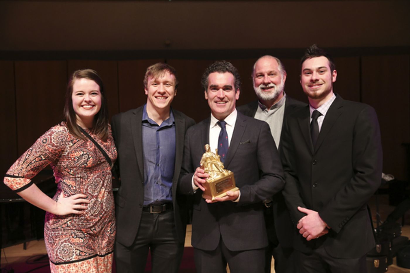 Photo Flash: Tony Nominee Brian D'Arcy James Honored at Sarah Siddons Society Awards  Image