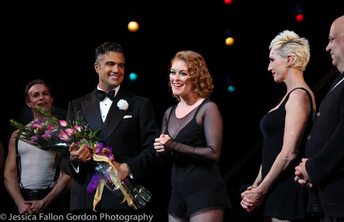 Jaime Camil, Dylis Croman and Amra Faye Wright at 