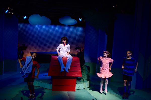 Jeremy T. VIllas, Aiden Gemme, Milly Shapiro and Gregory Diaz Photo