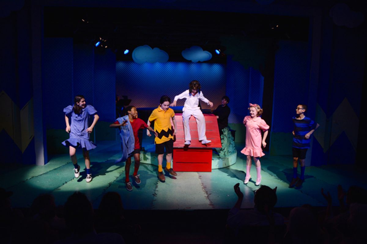 Mavis Simpson-Ernst, Jeremy T. Villas, Joshua Colley, Aiden Gemme, Milly Shapiro and Gregory Diaz at 