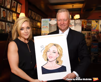 Jane Krakowski and Max Klimavicius  Photo
