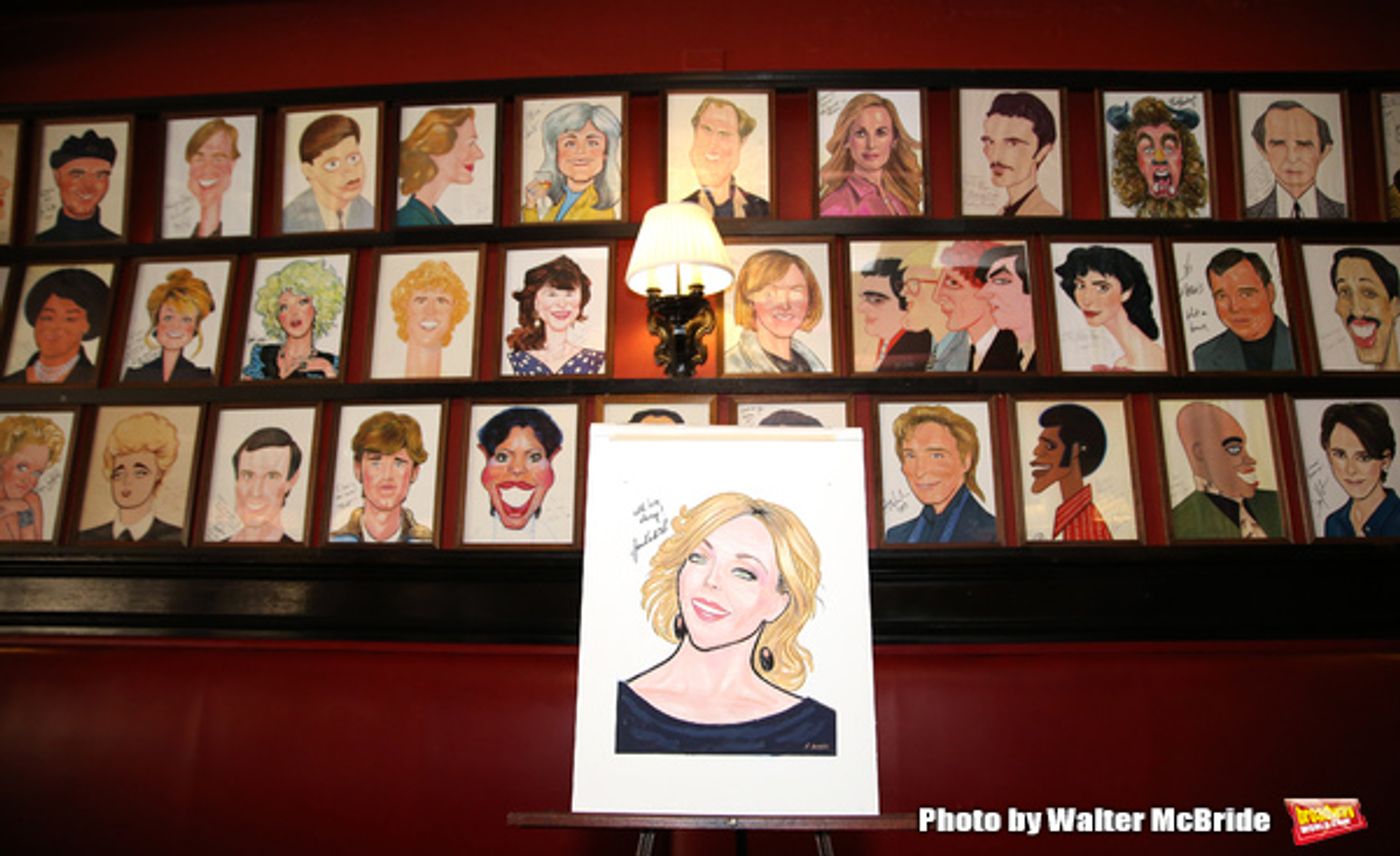 Photo Coverage: Tony Nominee Jane Krakowski Unveils Her New Portrait at Sardi's!  Image