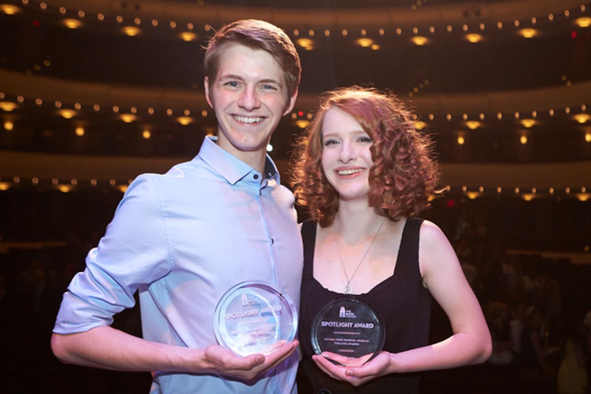 Nevada High School Musical Theatre Awards on May 29, 2016. Reynolds Hall at The Smith Center for the Performing Arts.

NVHS
Myron Martin
Candy Schneider

 at 