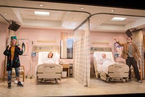 Beth Behrs, Lisa Emery, Jacqueline Sydney, Erik Lochtefeld  Photo