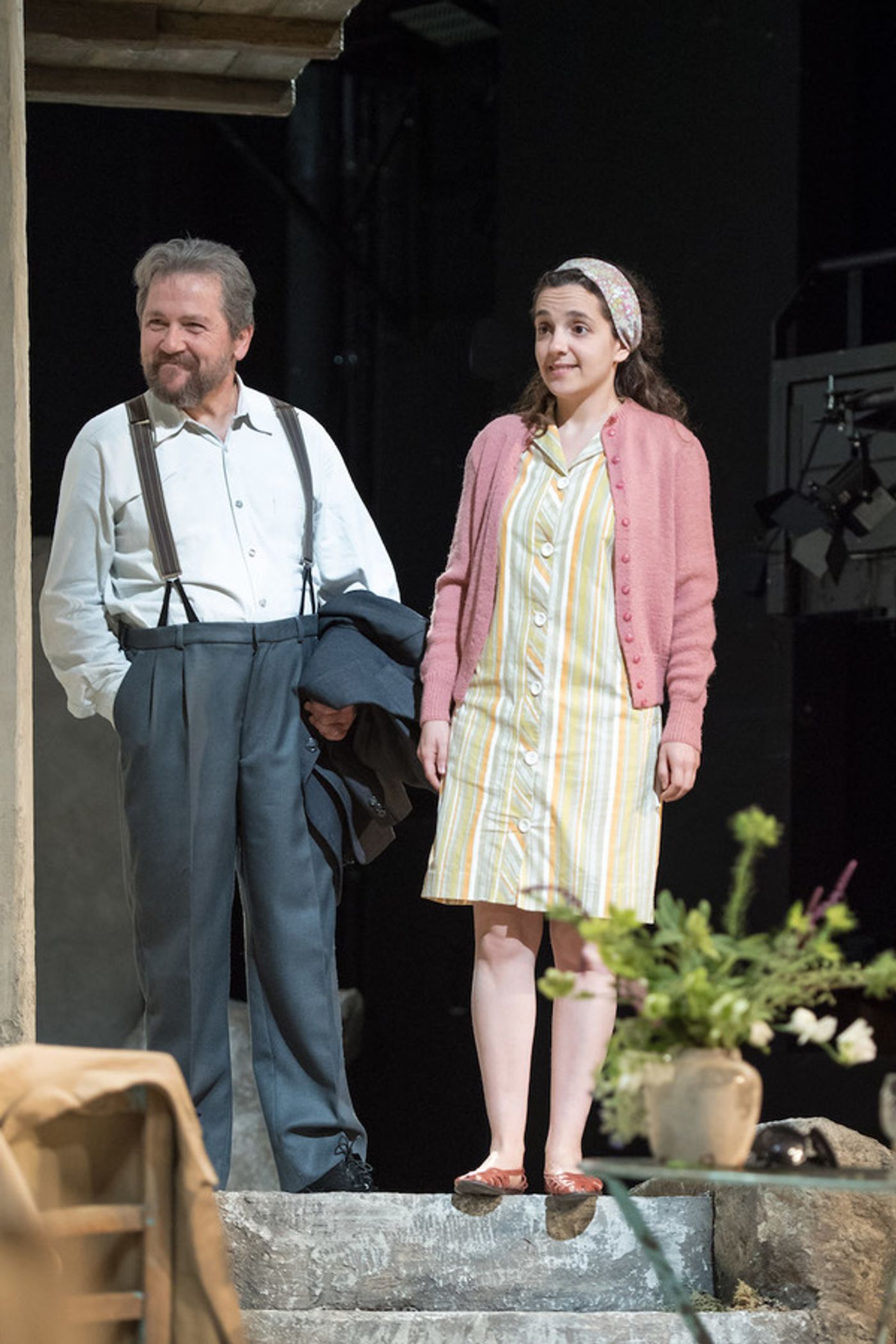 Photo Flash: Ben Miles and Elizabeth McGovern Open in SUNSET AT THE VILLA THALIA at the National Theatre  Image