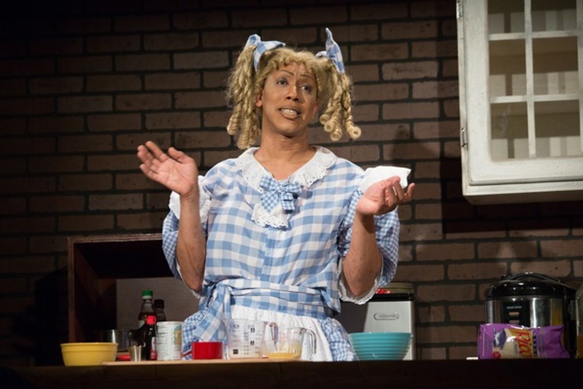Johnny Bowl at First Look at FEEDING THE BEAR at Island City Stage