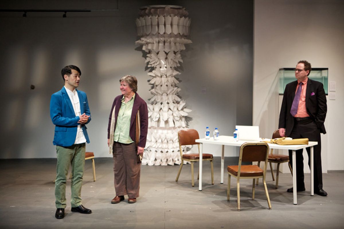 Ben Chang, Ann James and Bob Kruse at 