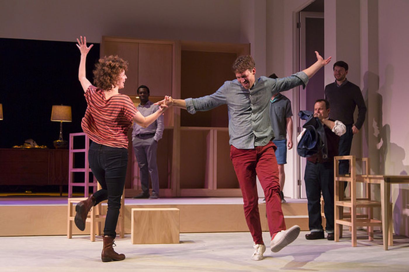 Photo Flash: First Look at World Premiere of Craig Lucas' I WAS MOST ALIVE WITH YOU at Huntington Theatre Company  Image