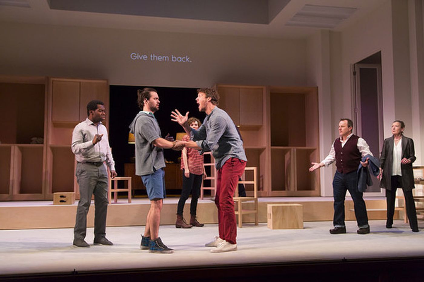 Photo Flash: First Look at World Premiere of Craig Lucas' I WAS MOST ALIVE WITH YOU at Huntington Theatre Company  Image