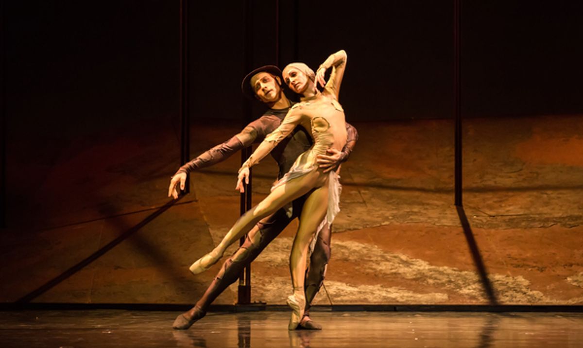 Ian Casady, left, and Sara Webb, right, in 'Gloria' at 