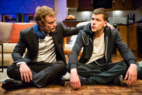 Alfie Allen and Jesse Eisenberg Photo
