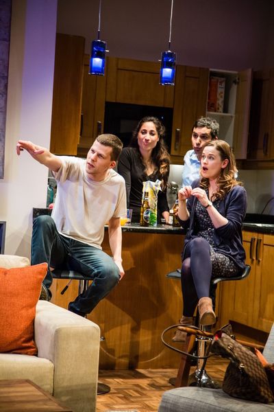 Jesse Eisenberg, Annapurna Sriram, Kunal Nayyar and Katie Brayben Photo