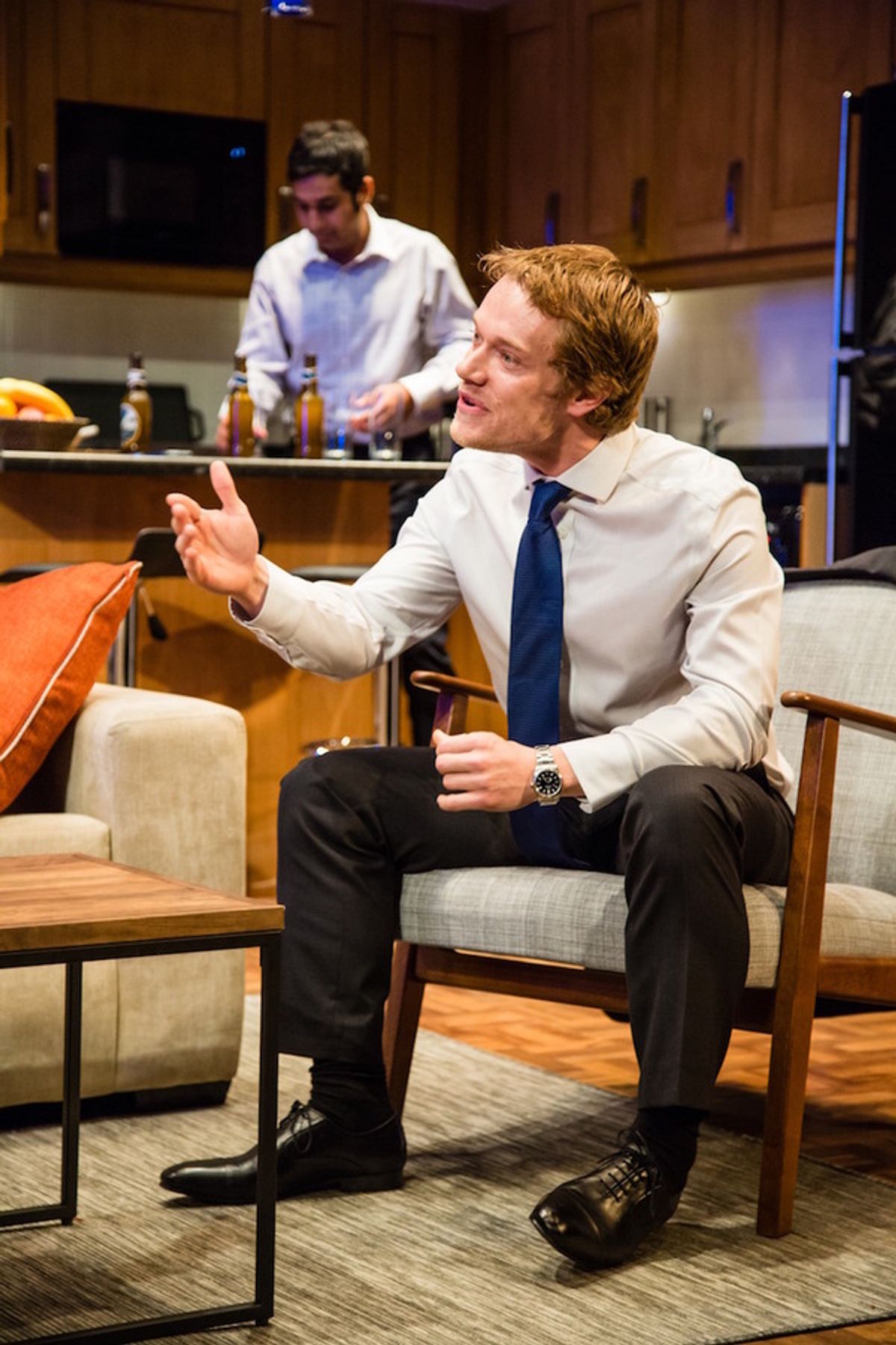 Kunal Nayyar and Alfie Allen at 