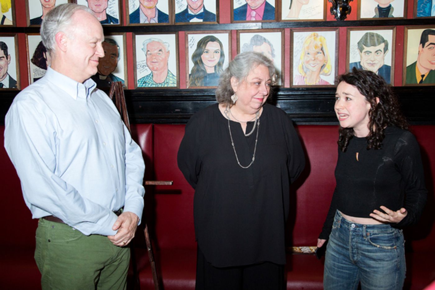 Photo Coverage: THE HUMANS' Reed Birney and Jayne Houdyshell Unveil Sardi's Portraits!  Image