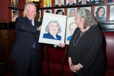 Max Klimavicius, Jayne Houdyshell Photo