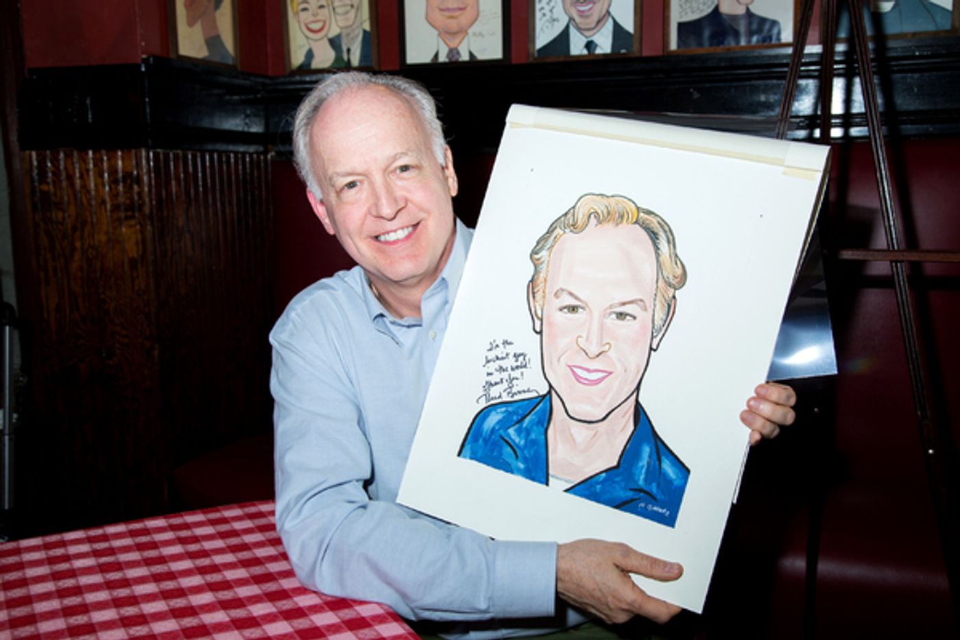 Photo Coverage: THE HUMANS' Reed Birney and Jayne Houdyshell Unveil Sardi's Portraits!  Image