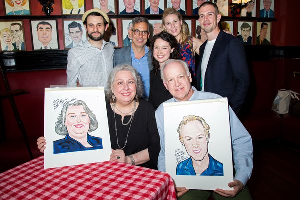 Arian Moayed, Jayne Houdyshell, Joe Mantello, Sarah Steele, Cassie Beck, Reed Birney, Photo