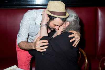 Arian Moayed, Jayne Houdyshell Photo