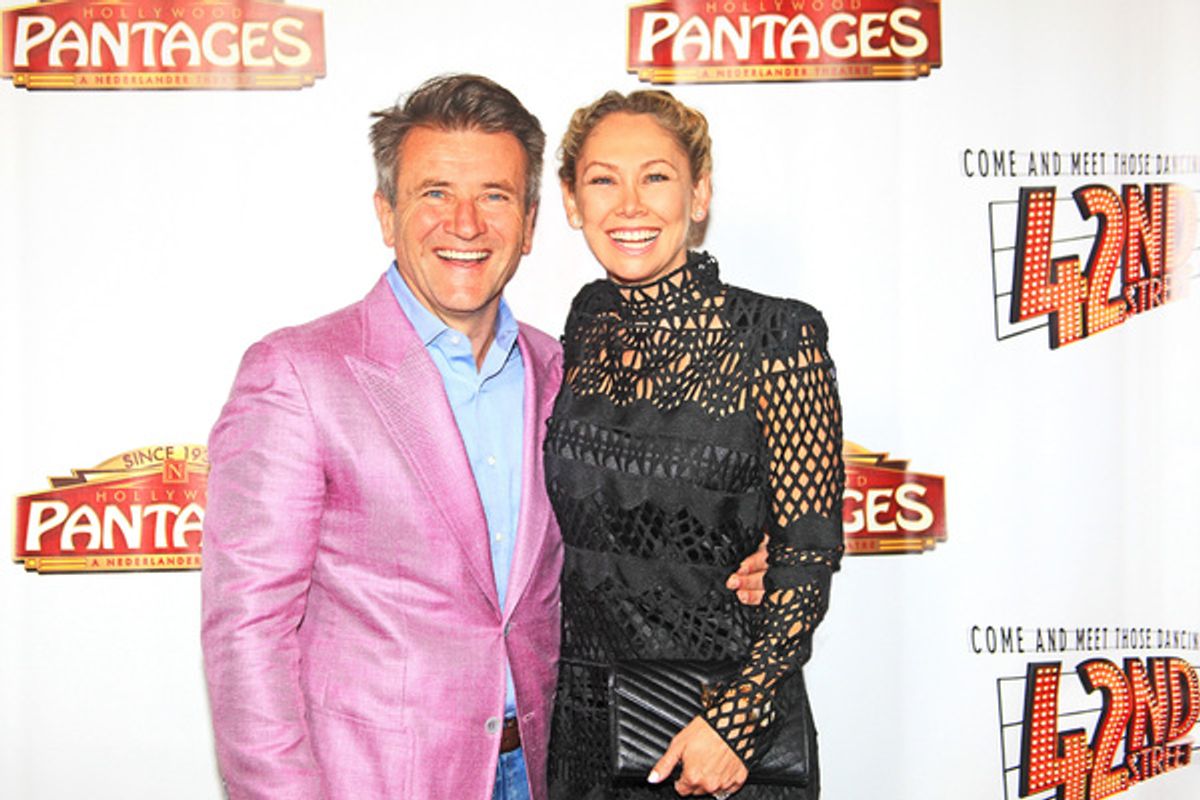 Robert Herjavec, Kym Johnson at 