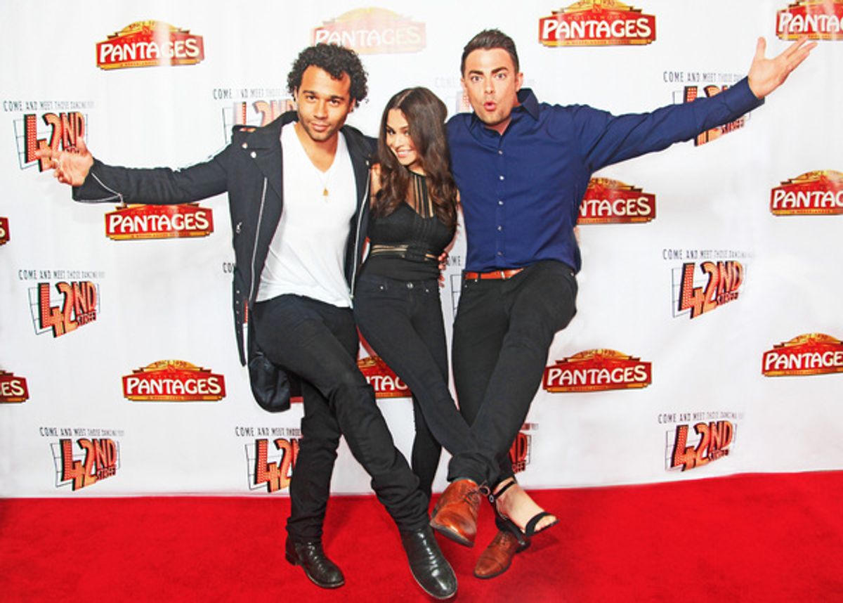 Cobin Bleu, Sasha Clemente, Jonathan Bennett at 