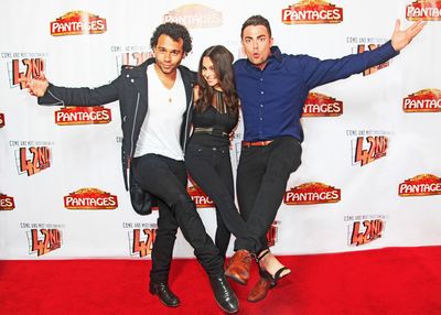 Cobin Bleu, Sasha Clemente, Jonathan Bennett Photo