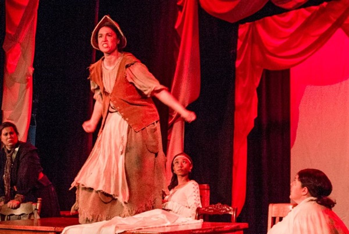 Rocky Encalada, Courtney Brown, Cassandra Miller, Amy Schwabauer at 