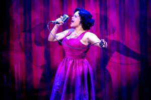 Shayla Simmons as a performer at the Apollo in 'BUDDY: The Buddy Holly Story' at Theatre By The Sea thru June 19. Photo by Steven Richard Photography @ BroadwayWorld Shayla Simmons as a performer at the Apollo in 'BUDDY: The Buddy Holly Story' at Thea Photo