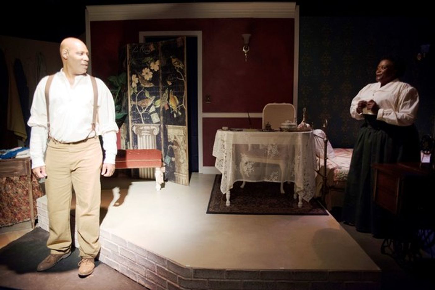 Photo Flash: INTIMATE APPAREL at Vintage Theatre Photo Flash: INTIMATE APPAREL at Vintage Theatre Image