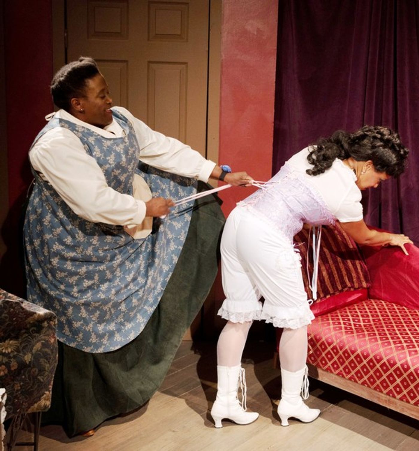 Photo Flash: INTIMATE APPAREL at Vintage Theatre Photo Flash: INTIMATE APPAREL at Vintage Theatre Image
