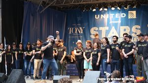 Danny Burstein with the cast of 'Fiddler on the Roof'  Photo