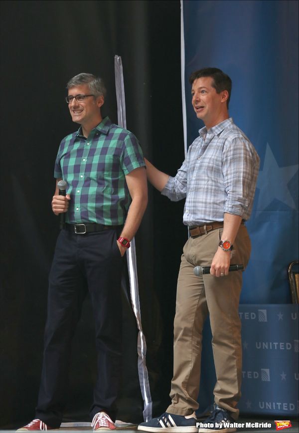 Mo Rocca and Sean Hayes  Photo