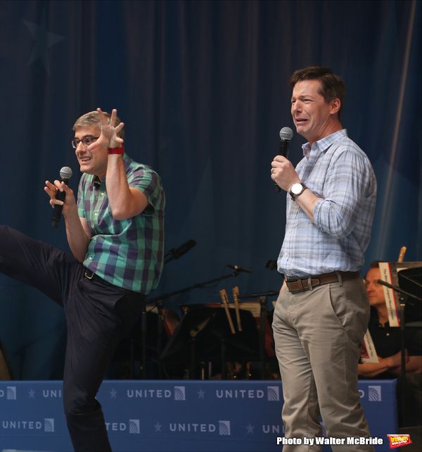 Mo Rocca and Sean Hayes  Photo