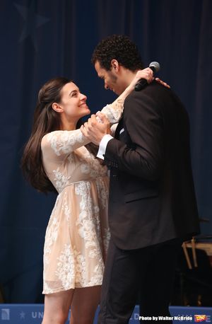 Jordan Donica and Julia Udine @ BroadwayWorld Jordan Donica and Julia Udine Photo