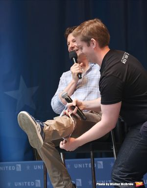 Sean Hayes and Rory O'Malley @ BroadwayWorld Sean Hayes and Rory O'Malley Photo