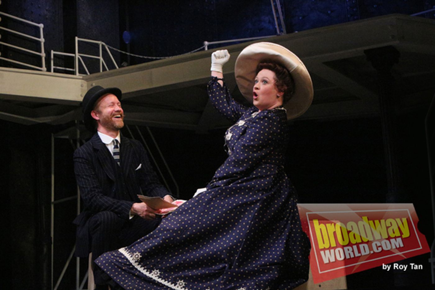 Photo Flash Exclusive: Inside TITANIC's Curtain Call at Charing Cross Theatre  Image