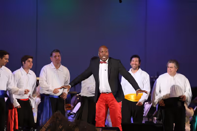 Tituss Burgess and Male Ensemble Photo