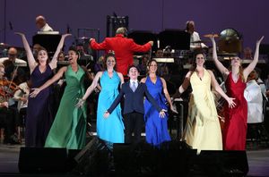 Joshua Colley and Female Ensemble Photo