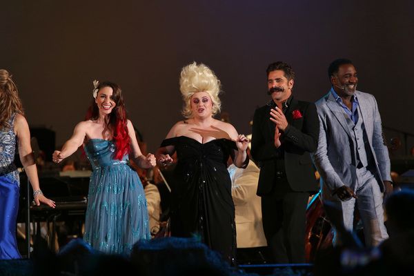 Sarah Bareilles, Rebel WIlson, John Stamos, Norm Lewis Photo