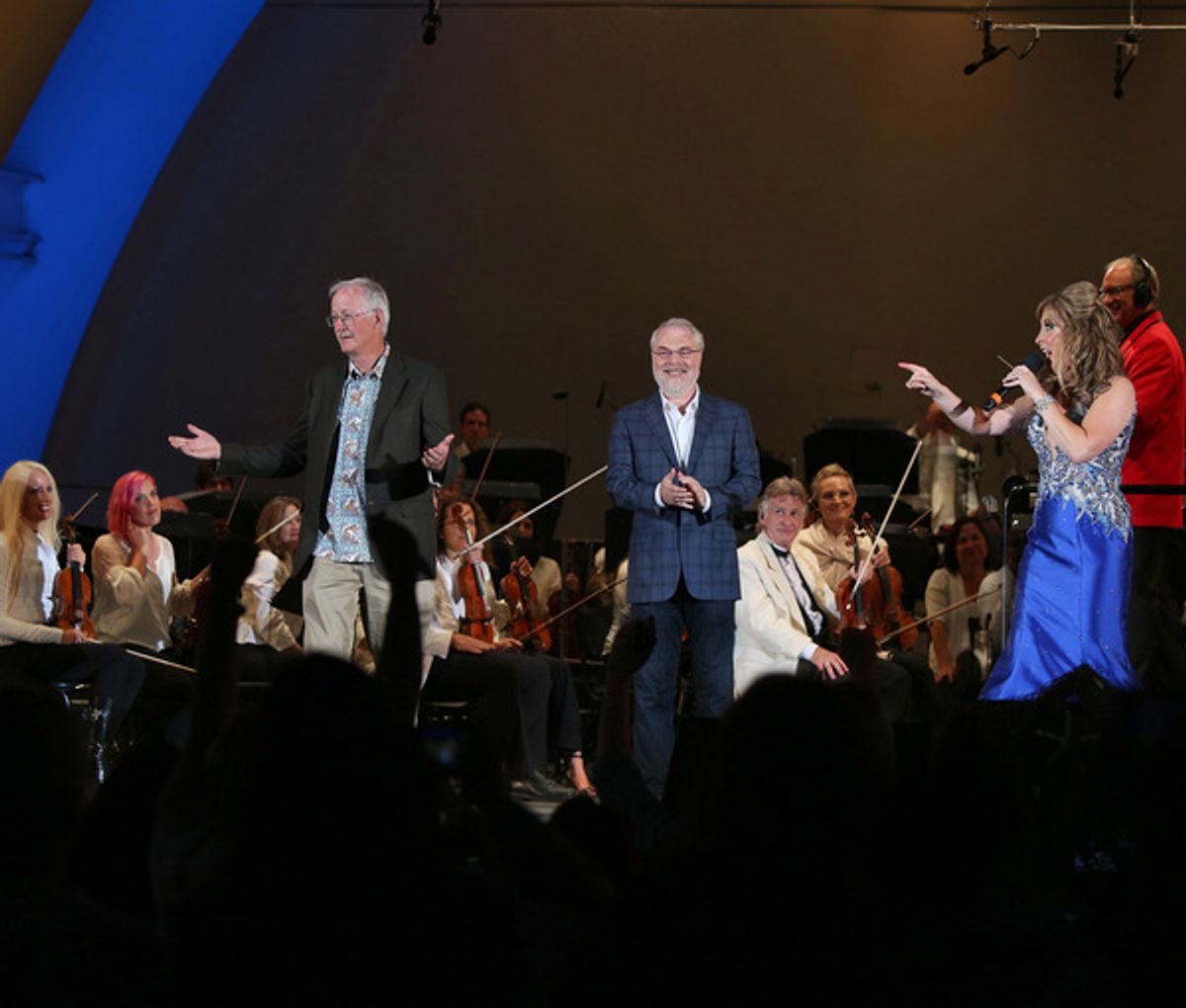 Ron Clements, John Musker, Jodi Benson at 