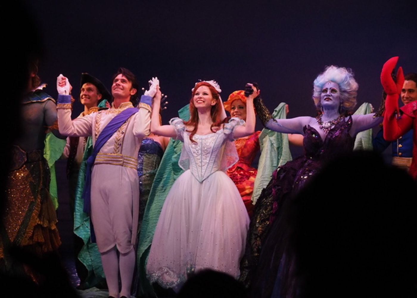 Photo Coverage: Curtain Call and Press Night Celebration of McCoy-Rigby's THE LITTLE MERMAID at La Mirada Theatre  Image