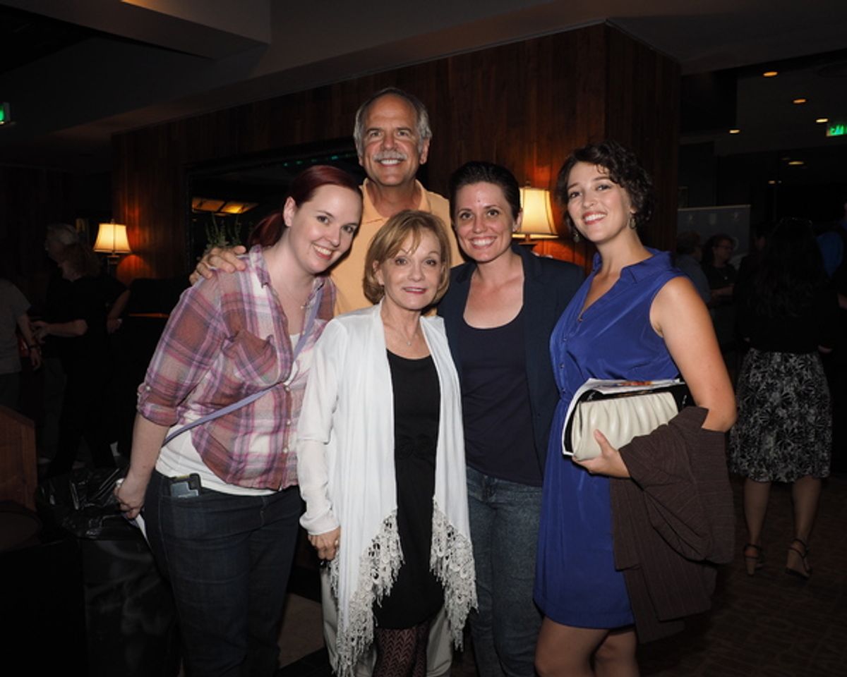 Cathy Rigby, Gretchen Dawson, and Brittany Rose Hammond at 