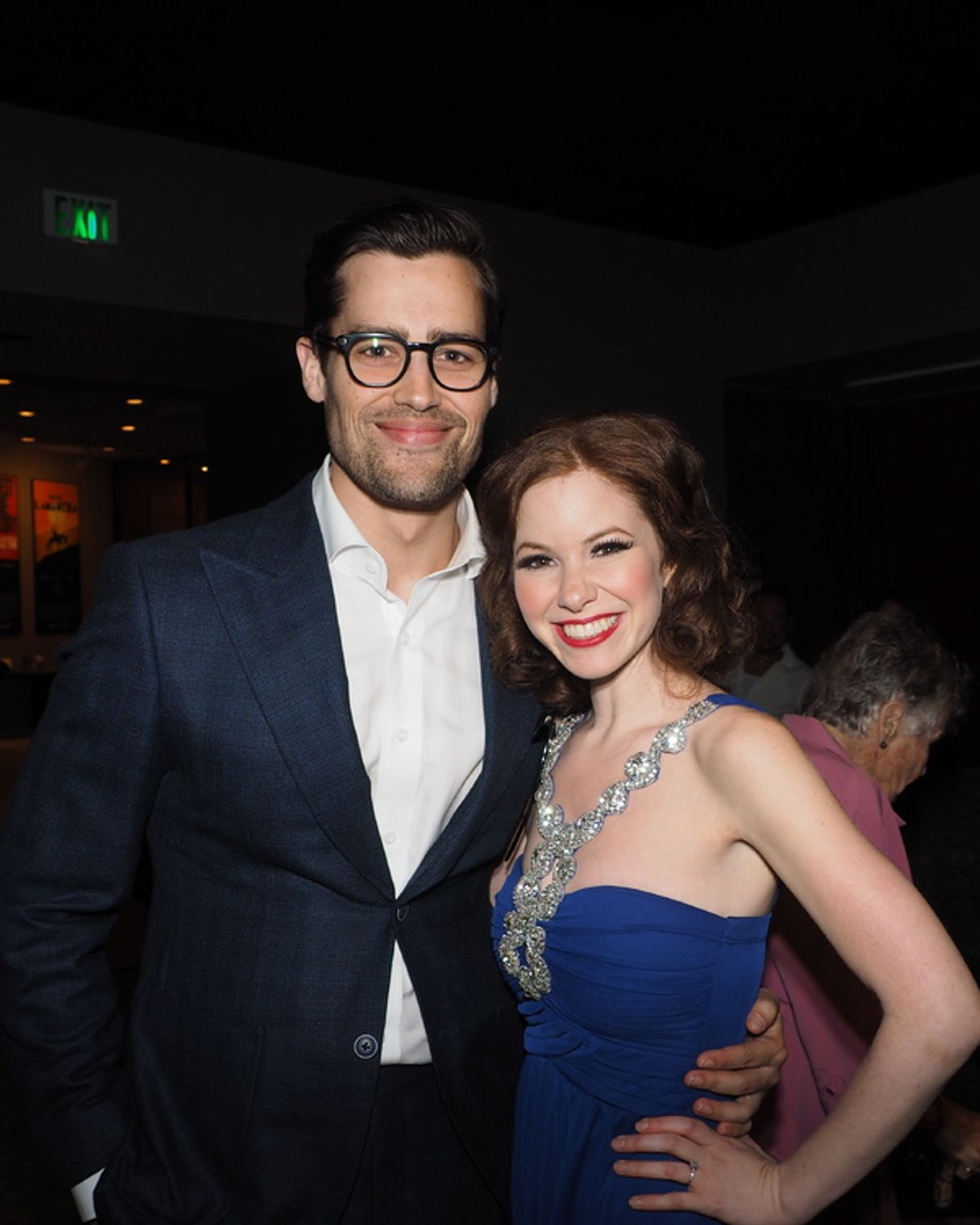 Justin West and Alison Woods at 