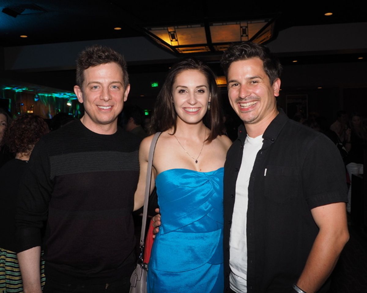 Jeffrey Skowron, Kristina Miller, and Stephen Weston at 