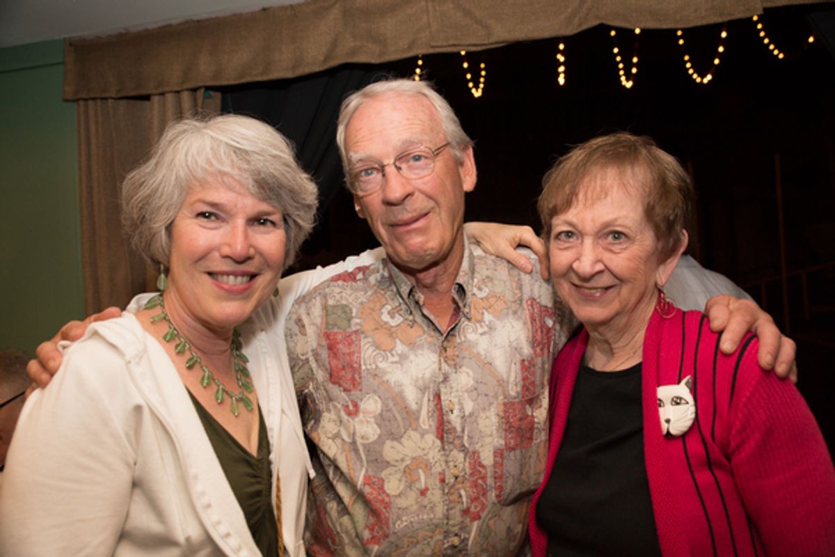 Farewell reception for Geoff Nelson and Ann Hall at 