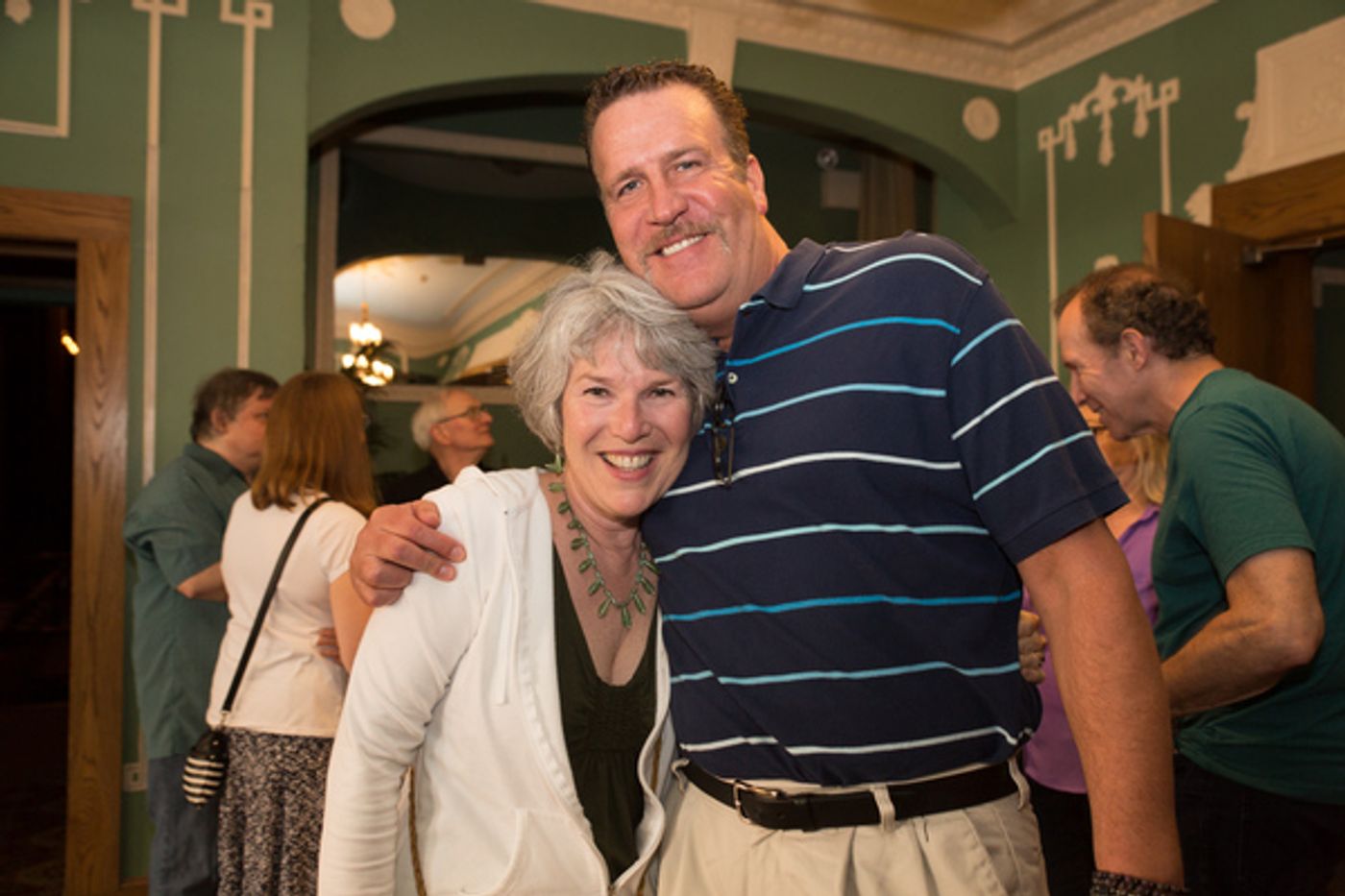 Photo Coverage: Inside a Farewell Reception for Geoff Nelson and Ann Hall Photo Coverage: Inside a Farewell Reception for Geoff Nelson and Ann Hall Image